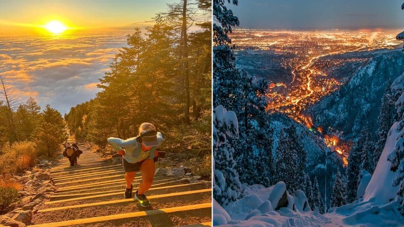 The Majestic Beauty of The Incline in Colorado, USA