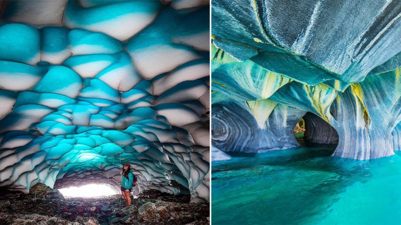 Inside the Mystical Ice Caves of Patagonia