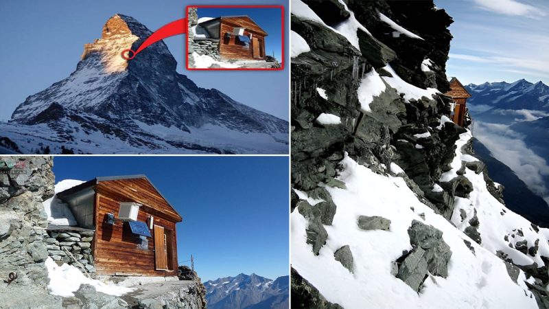 This House Built on Extremely Steep Swiss Mountain is Just Incredible