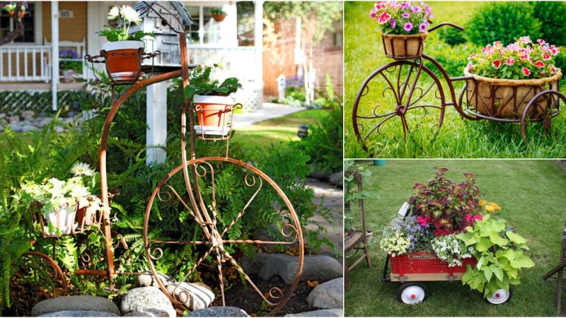 Elevate Your Curb Appeal: 25 Creative Front Yard Decor Ideas Using Repurposed Items ‎