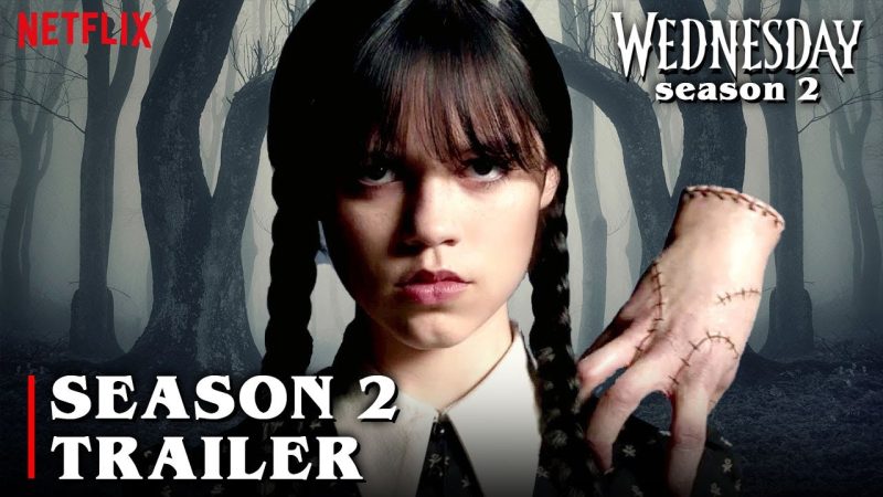 WEDNESDAY Season 2 Teaser (2025) – A Dark Mystery Unfolds!