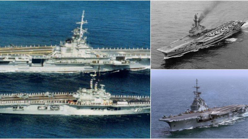 Brazil’s Naval Power: NAe São Paulo (A12) and NAeL Minas Gerais (A11) – A Combined 94 Years of Service (2001)